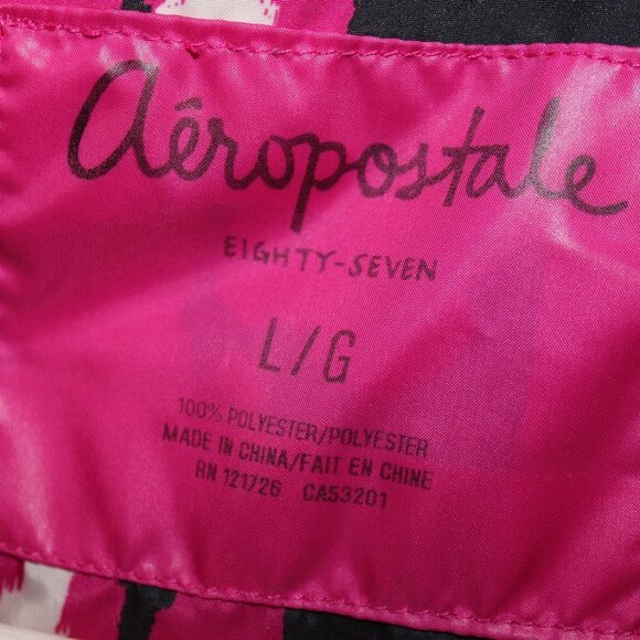 Aeropostale Eighty-Seven Pink Ski Vest - Picture 6 of 10